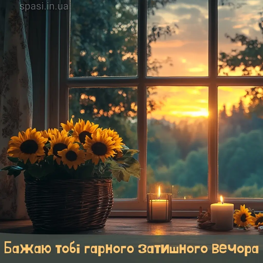 Листівка гарного вечора 9