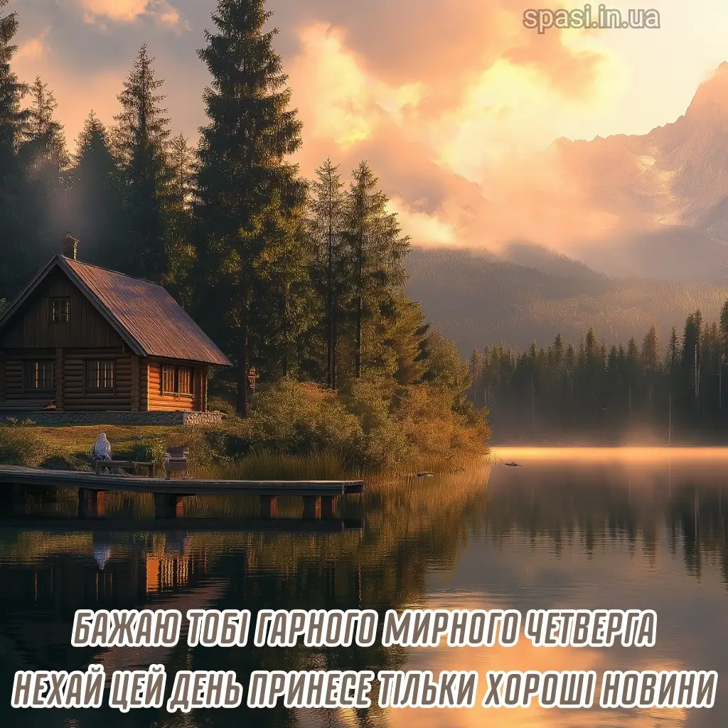 Нова листівка доброго ранку четверга 1