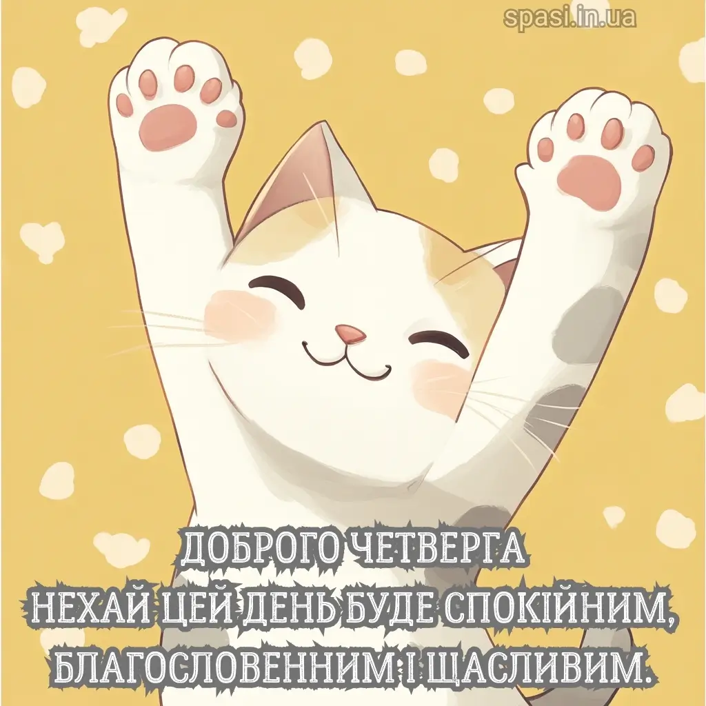 Нова листівка доброго ранку четверга 11